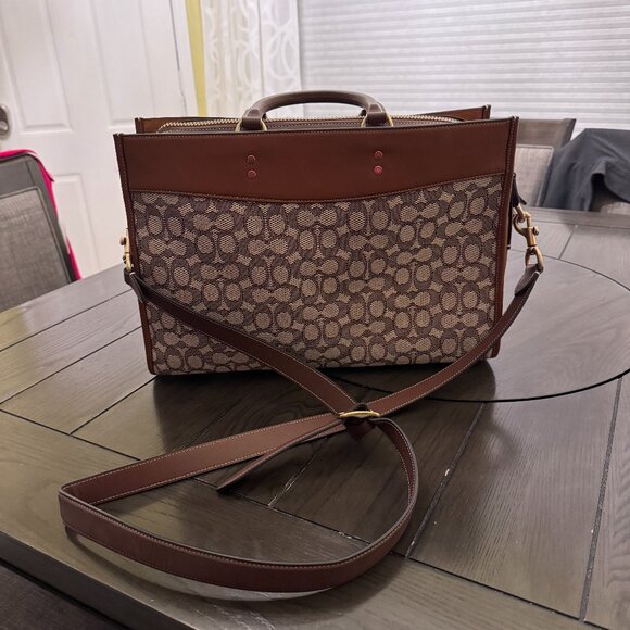 Coach Cross Body or Handle Laptop / Briefcase - Picture 1 of 9